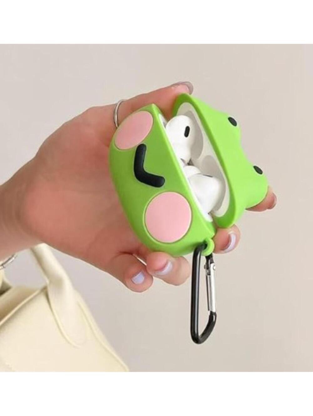 Heyday Green Frog AirPods Pro Case Cover Cute Silicone Gen 1 & 2 NIB